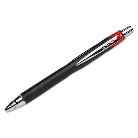 Vertex UBC 1 mm Bold Red Ink Black Barrel Jetstream RT Retractable Roller Ball Pen VE3204932